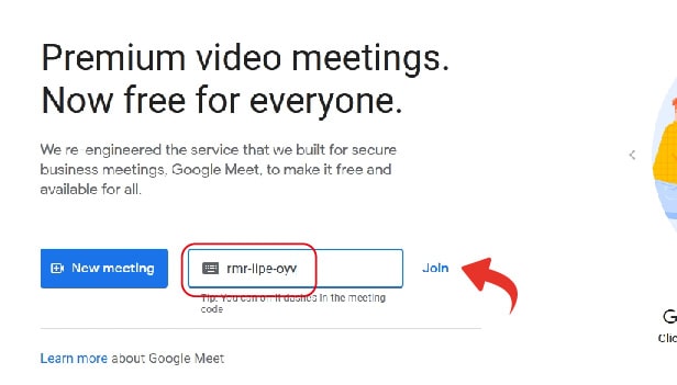Image titled use google meet on laptop Step-4
